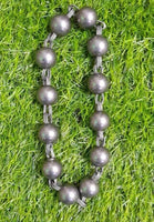 Solid sarbloh beads bracelet meditation manka praying hindu sikh singh simrana e