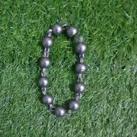 Solid sarbloh beads bracelet meditation manka praying hindu sikh singh simrana e