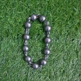 Solid sarbloh beads bracelet meditation manka praying hindu sikh singh simrana e