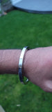 Sikh Kara Stainless Steel Flat Smooth Kada Singh Kaur Punjabi edge Bangle karha EE5