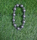 Solid sarbloh beads bracelet meditation manka praying hindu sikh singh simrana e