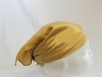Sikh hindu kaur singh golden plain bandana head wrap gear wedding marriage rumal