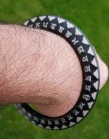 Sikh kara bhindranwale sant jarnail singh quote sarbloh bangle gurmukhi kada dd6
