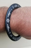 Sikh kara bhindranwale sant jarnail singh quote sarbloh bangle gurmukhi kada dd6