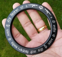 Sikh kara bhindranwale sant jarnail singh quote sarbloh bangle gurmukhi kada dd6