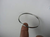 Stainless Steel Thin Sikh Kara Silver Colour Khalsa Bracelet Bangle Singh Kaur m10