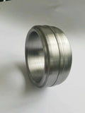 Heavy Wide Steel Sarbloh Pure Iron Steel Sikh Baba Deep Singh Kara Style Kada H2G