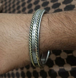 Sikh Kara Taati Vao Na Lagai Gurbani engraved Bangle Stainless Steel Brass Kada K17R Bani Smooth Unisex Singh Kaur design