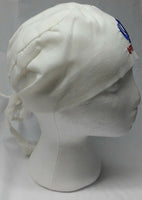 Sikh punjabi turban patka pathka singh khanda bandana head wrap white colour