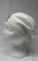 Sikh punjabi turban patka pathka singh khanda bandana head wrap white colour