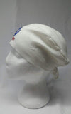 Sikh punjabi turban patka pathka singh khanda bandana head wrap white colour