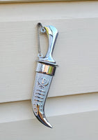 Stainless Steel Sikh kirpan Siri Sahib taksali Singh Religious Gift Sword Silver