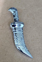 Sikh Siri Sahib Stunning Stainless Steel ceremonial Singh Kaur Kakaar Khanda New