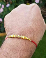Hindu red thread evil eye protection stunning bracelet luck talisman amulet ll23