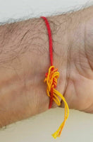 Hindu red thread evil eye protection stunning bracelet luck talisman amulet ll23