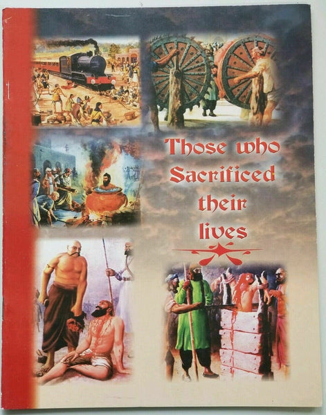 Sikh kids story book those who sacrificed their lives colour photos english a27