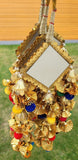 Indian punjabi parandi mehndi jaago mirror bridal patiala paranda hair braid bb2