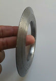 Stylish sarbloh pure iron steel smooth sikh khalsa taksali chakri kara kada d6