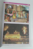 Children cut and paste festival diwali pictures project chart book deepawali