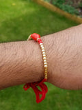 Hindu red thread evil eye protection stunning bracelet luck talisman amulet ll3