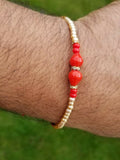 Hindu red thread evil eye protection stunning bracelet luck talisman amulet ll3