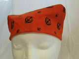 Sikh punjabi singh kaur orange khalsa khandas bandana head wrap gear rumal za2