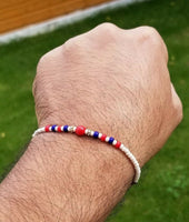 Hindu red thread evil eye protection stunning bracelet luck talisman amulet ll13