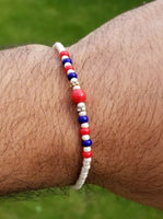 Hindu red thread evil eye protection stunning bracelet luck talisman amulet ll13