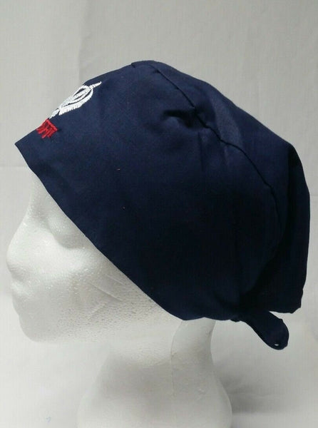 Sikh Patka Punjabi Turban Pathka Singh Khanda Bandana Head Wrap Dark Blue Colour Handmade