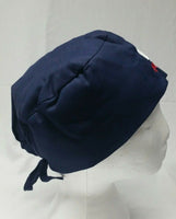 Sikh Patka Punjabi Turban Pathka Singh Khanda Bandana Head Wrap Dark Blue Colour Handmade