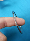 Thin Kara Stainless Steel Bangle Sikh Kada Punjabi Bracelet Stunning Unisex Z10K