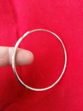 Stunning stainless steel very thin sikh kara bracelet bangle punjabi kada z10