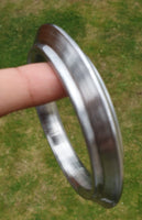 Sarbloh Chakri Kara One Edge Kada Iron Sikh Singh Kaur Khalsa Taksali Bangle Y8