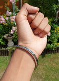 Gurmukhi Punjabi Kara Singh Kaur Khalsa Smooth Flat Stainless Steel Sikh Kada Y1