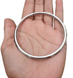 Stainless Steel Kara Sikh Bangle Singh Kaur Lines Kada Punjabi Bracelet Y13 New