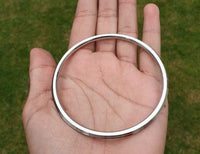 Stainless Steel Kara Sikh Bangle Singh Kaur Lines Kada Punjabi Bracelet Y13 New