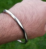 Stainless Steel Kara Diamond Cut Sikh Kada Khalsa Bangle Singh Kaur Punjabi L9R Bracelet