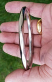 Stainless Steel Kara Diamond Cut Sikh Kada Khalsa Bangle Singh Kaur Punjabi L9R Bracelet