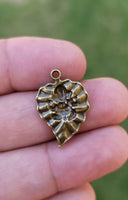 Ganesh pendant hindu power silver gold plated evil eye protection shield k52 new