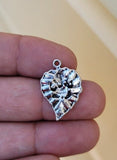 Ganesh pendant hindu power silver gold plated evil eye protection shield k52 new