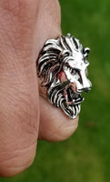 Jawan Movie Ring Sharukh Khan Lion steel Mundi evil eye protection Nazar Shield