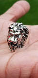 Jawan Movie Ring Sharukh Khan Lion steel Mundi evil eye protection Nazar Shield