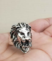 Jawan Movie Ring Sharukh Khan Lion steel Mundi evil eye protection Nazar Shield