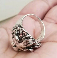 Jawan Movie Ring Sharukh Khan Lion steel Mundi evil eye protection Nazar Shield