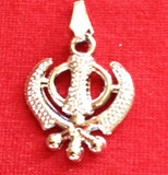 Stunning silver or gold plated small or medium legend khanda pendant gifts xmas