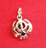 Stunning silver or gold plated small or medium legend khanda pendant gifts xmas