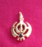 Stunning silver or gold plated small or medium legend khanda pendant gifts xmas