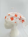 Sikh hindu muslim orange apple bandana head wrap gear rumal handkerchief gift