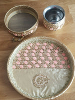 Hindu fast worship karva chauth vrat thali set special pooja karwa vrata katha c