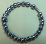 Meditation praying steel beads buddhism hindu muslim sikh singh simarana kara b9